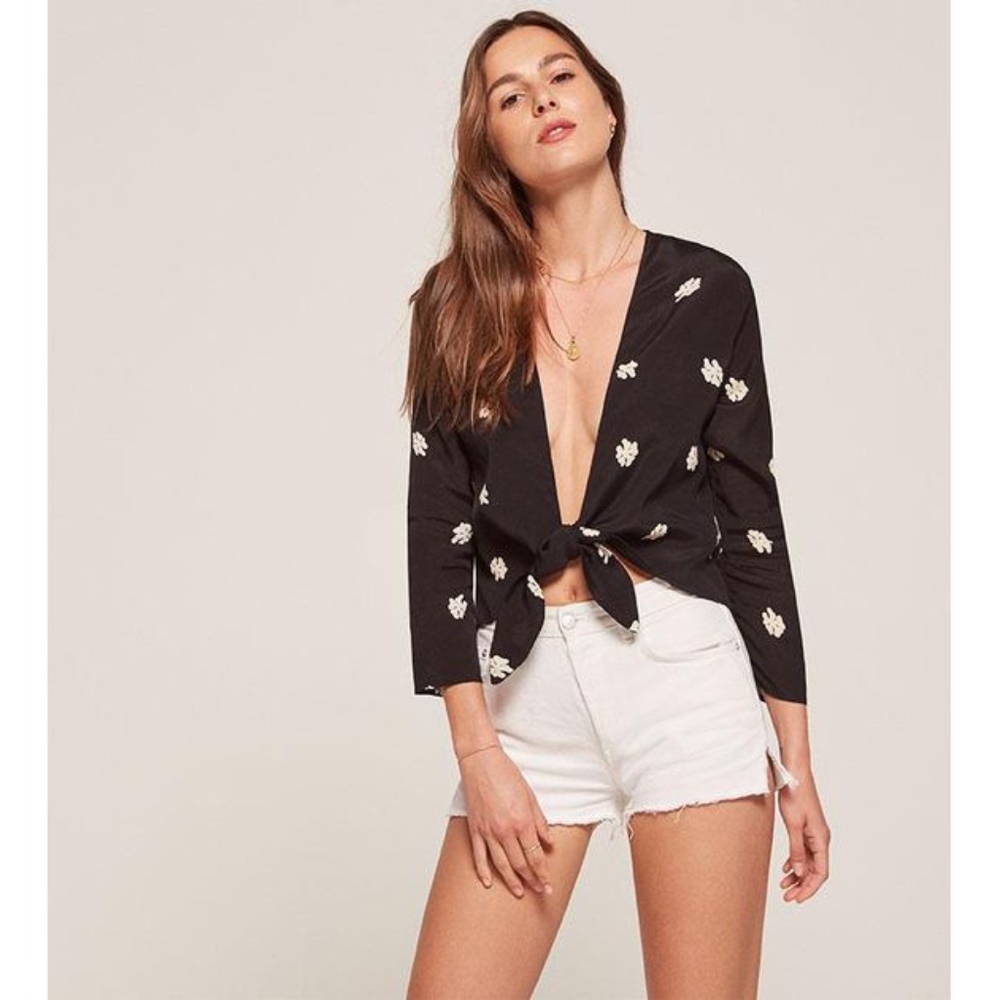 Reformation Casablanca Top